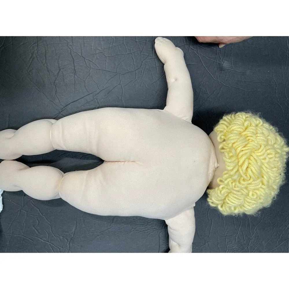 MN Thomas  The Original Doll  Vintage 1984  Blue Eyes Blonde Hair Baby Boy CUTE!